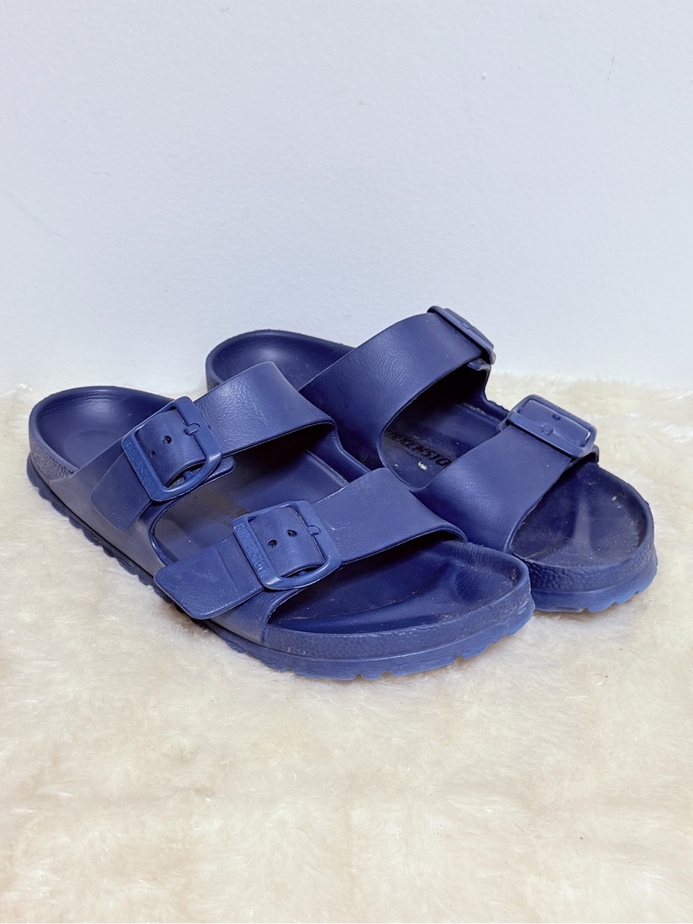 Birkenstocks Arizona Essentials navy size (37) US SZ 6.5 youth